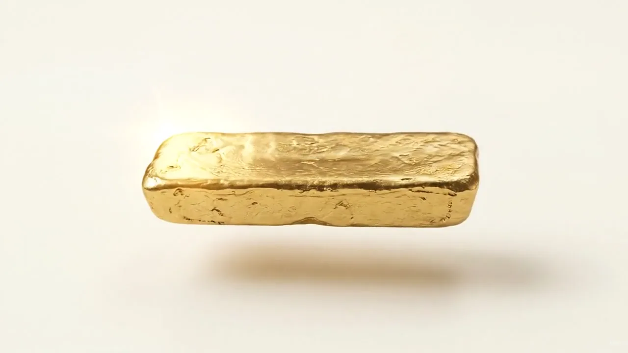 نمودار روند قیمت طلا
